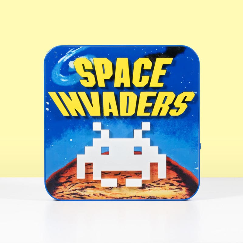 Official Space Invaders 3D Desk Lamp / Wall Light