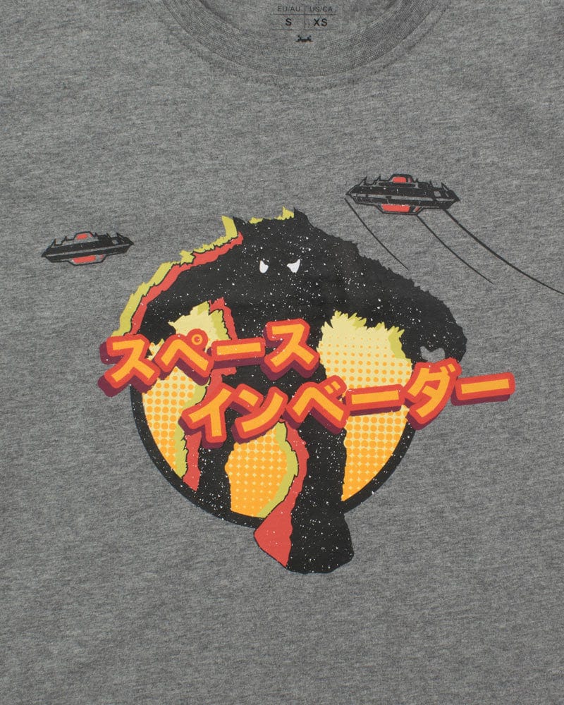 Official Space Invaders Japanese Monster  T-Shirts