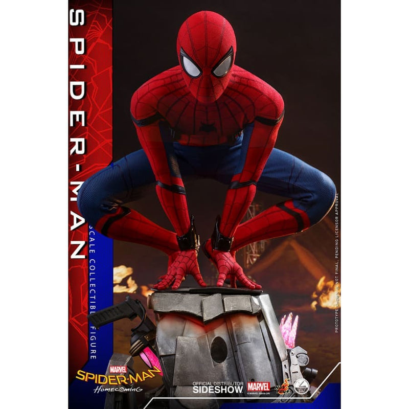 Official Hot Toys Marvel Spider-Man Homecoming 1:4 Scale Figure