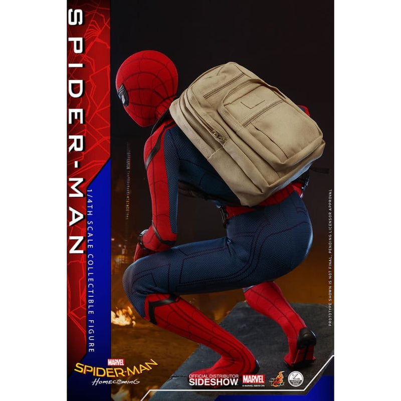 Official Hot Toys Marvel Spider-Man Homecoming 1:4 Scale Figure