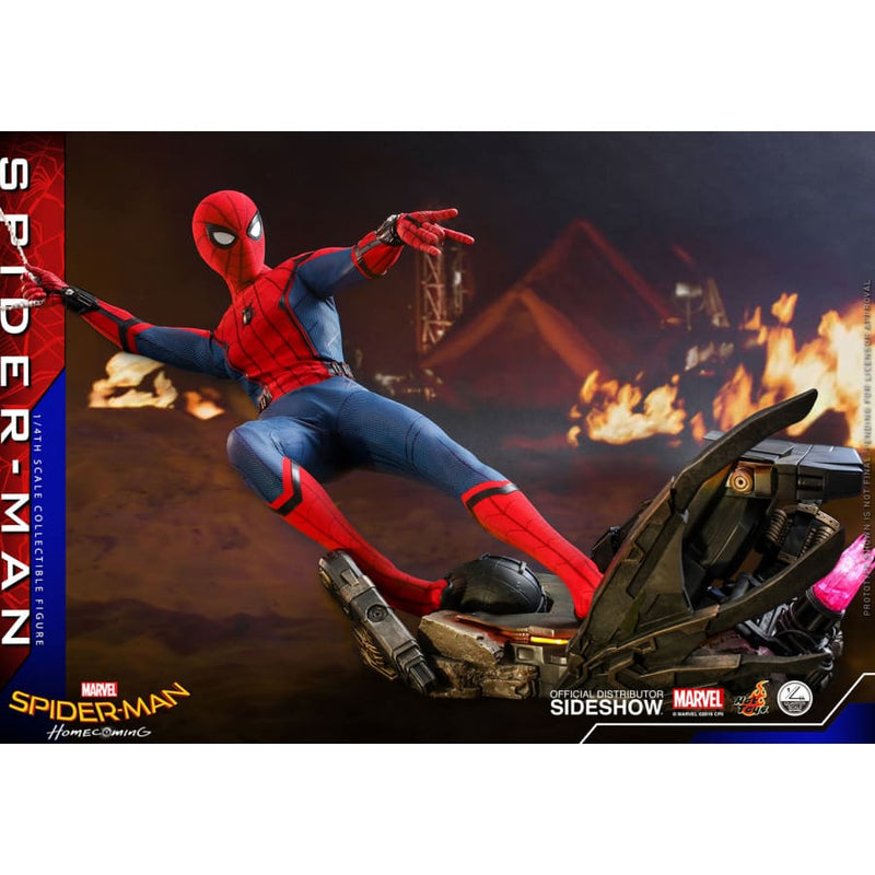 Official Hot Toys Marvel Spider-Man Homecoming 1:4 Scale Figure