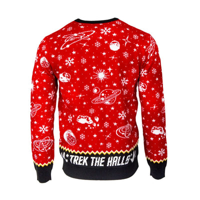 Official Star Trek ‘Beam Me Up, Santa!’ Christmas Jumper / Ugly Sweater