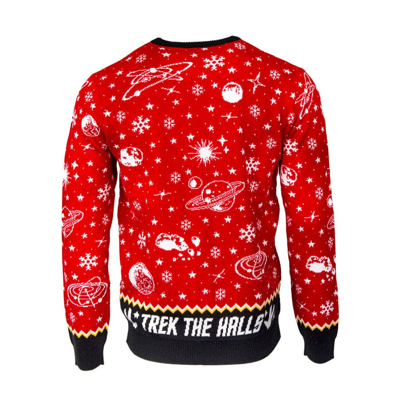 Official Star Trek ‘Beam Me Up, Santa!’ Christmas Jumper / Ugly Sweater