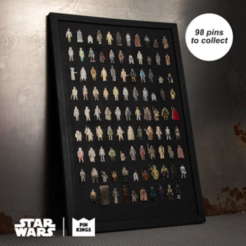 One Size Pin Kings Star Wars Enamel Pin Badge Set 1.45 – Han Solo and Han Solo (In Carbonite Chamber)