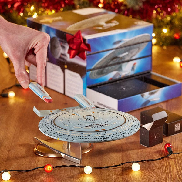 Official Star Trek USS Enterprise NCC 1701 D Countdown Character