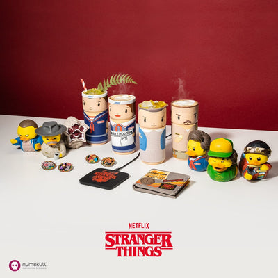 Pin Kings Stranger Things Enamel Pin Badge Set 1.5 – Will & Upside Down Creatures