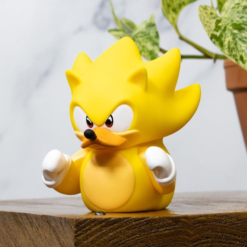 SHOP SOILED Sonic The Hedgehog Super Sonic TUBBZ Cosplaying Duck Collectible