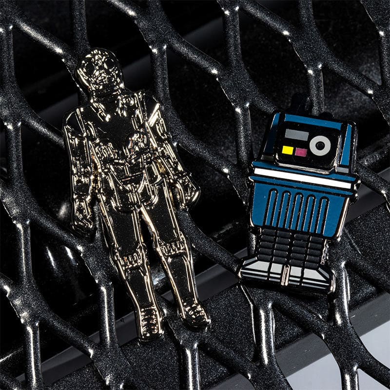 One Size Pin Kings Star Wars Enamel Pin Badge Set 1.10 – Death Star Droid and Power Droid