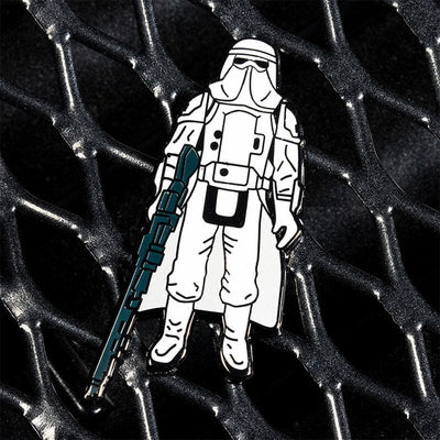 One Size Pin Kings Star Wars Enamel Pin Badge Set 1.12 – FX-7 and Imperial Stormtrooper (Hoth Battle Gear)