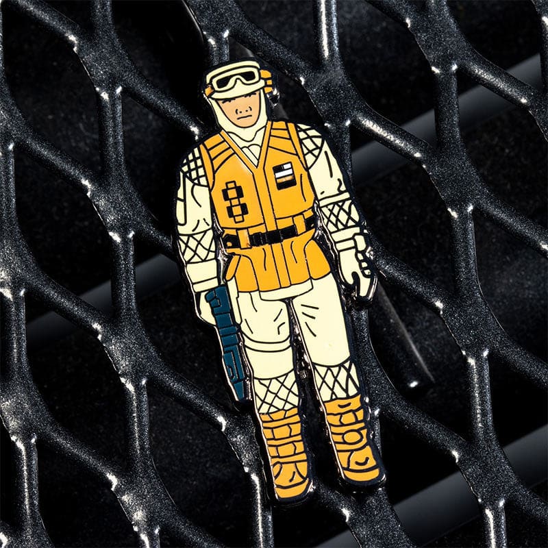 One Size Pin Kings Star Wars Enamel Pin Badge Set 1.13 – Bossk and Rebel Soldier (Hoth Battle Gear)