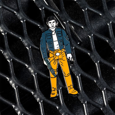 One Size Pin Kings Star Wars Enamel Pin Badge Set 1.18 – Han Solo (Bespin Outfit) and Lobot