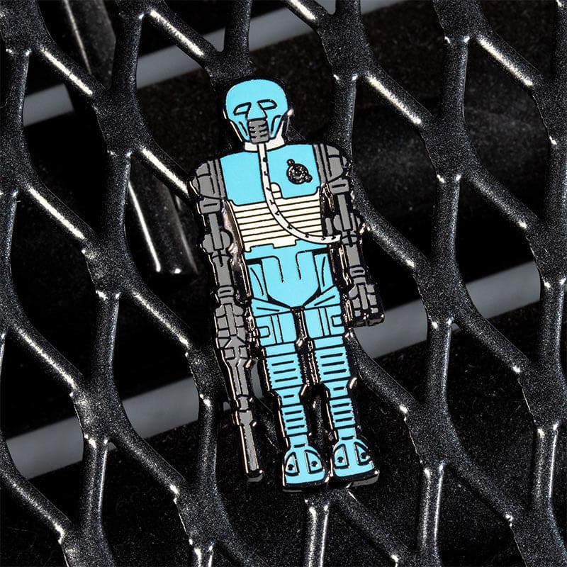 One Size Pin Kings Star Wars Enamel Pin Badge Set 1.21 – 2-1B and R2 D2 (with Sensorscope)