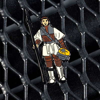 One Size Pin Kings Star Wars Enamel Pin Badge Set 1.27 – Princess Leia Organa (Boushh Disguise) and Gamorrean Guard