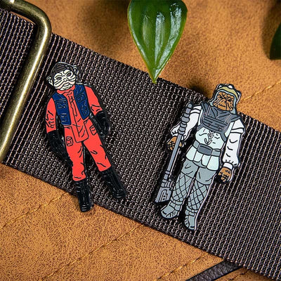 One Size Pin Kings Star Wars Enamel Pin Badge Set 1.34 – Nien Nunb and Nikto