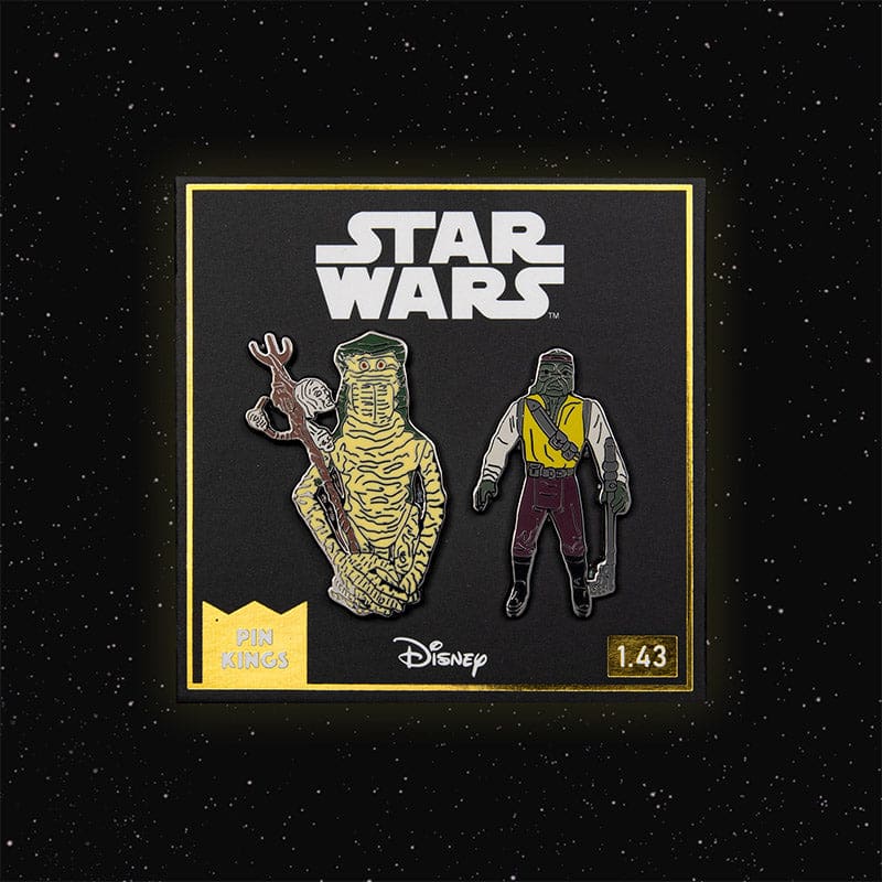 One Size Pin Kings Star Wars Enamel Pin Badge Set 1.43 – Amanaman and Barada