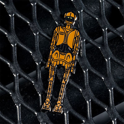 One Size Pin Kings Star Wars Enamel Pin Badge Set 1.46 – Old Anakin Skywalker and EV-9D9