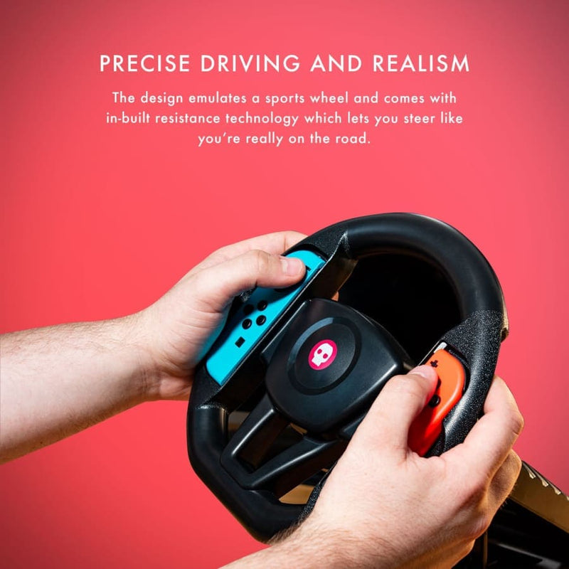 Just Geek - Numskull Nintendo Switch Joy Con Steering Wheel