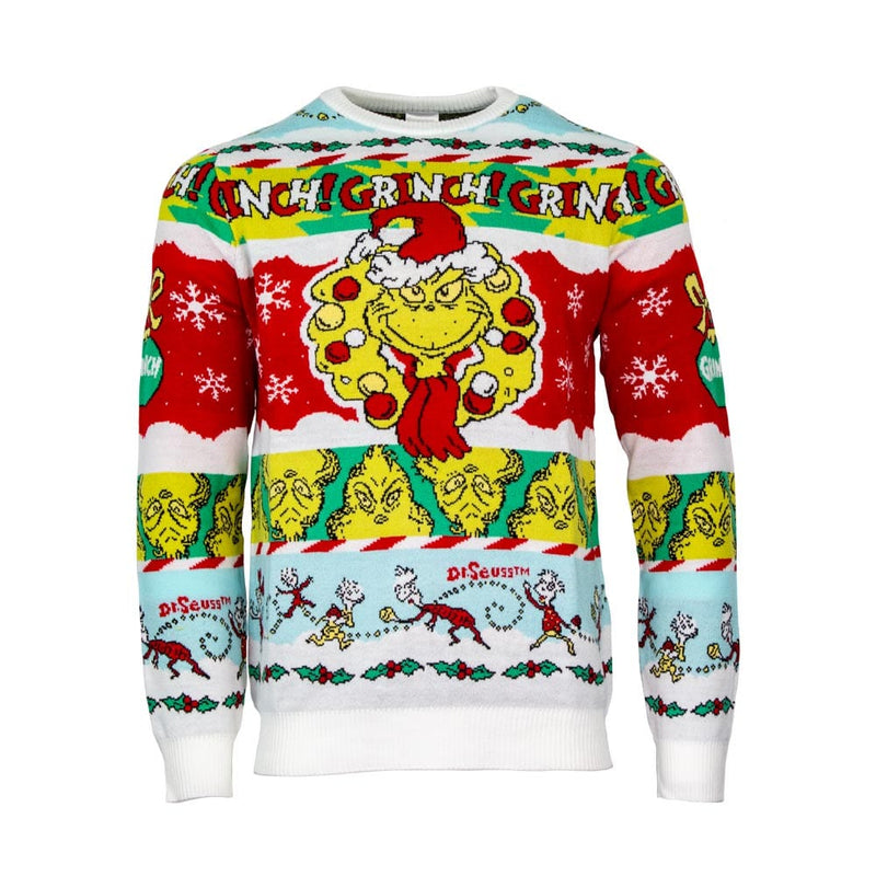 2XL (UK / EU) / XL (US) Official The Grinch Christmas Jumper / Ugly Sweater
