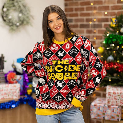 Official Suicide Squad Chrismas Jumper / Ugly Sweater