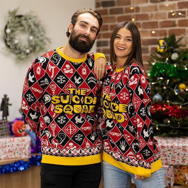 Official Suicide Squad Chrismas Jumper / Ugly Sweater