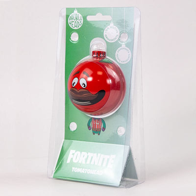 Bauble Heads Fortnite ‘Tomatohead’ Christmas Decoration / Ornament