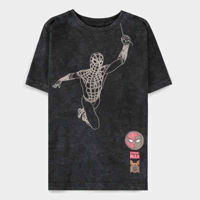 9-10 Years Official Marvel Spider-Man Kids Tie Dye Short Sleeved  T-Shirts