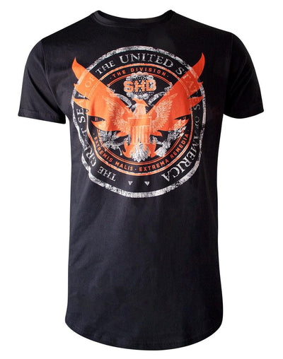 UK S/US XS Official Tom Clancy's The Division 2 SHD Emblem  T-Shirts