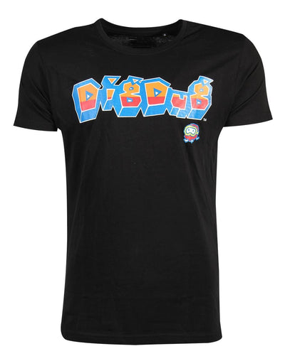 UK M / US S Official Dig Dug Logo Unisex  T-Shirts