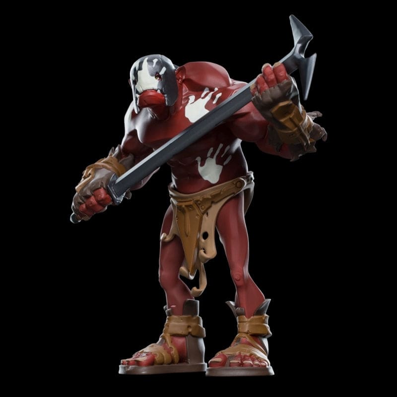 Official Lord of the Rings Uruk-Hai Berserker Mini Epics Vinyl Figure / Figurine 17 cm