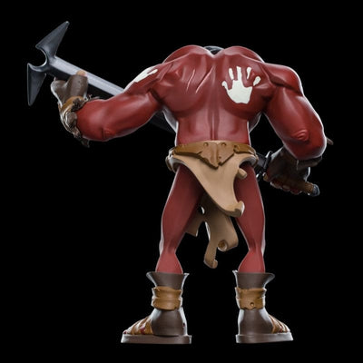 Official Lord of the Rings Uruk-Hai Berserker Mini Epics Vinyl Figure / Figurine 17 cm