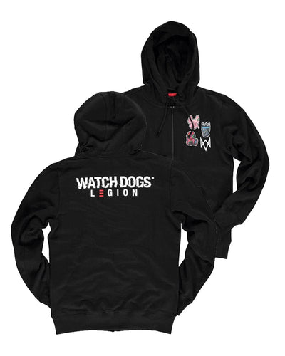 2XL Watch Dogs: Legion - Unisex Zipper Hoodies