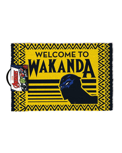 Official Black Panther (Welcome to Wakanda) Doormat