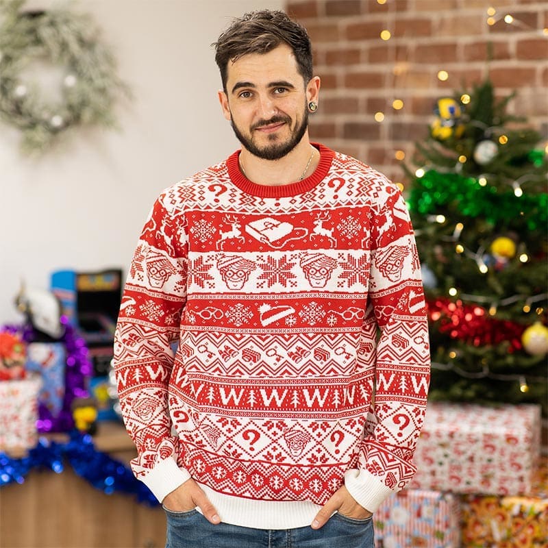 Official Wheres Wally Christmas Jumper / Ugly Sweater