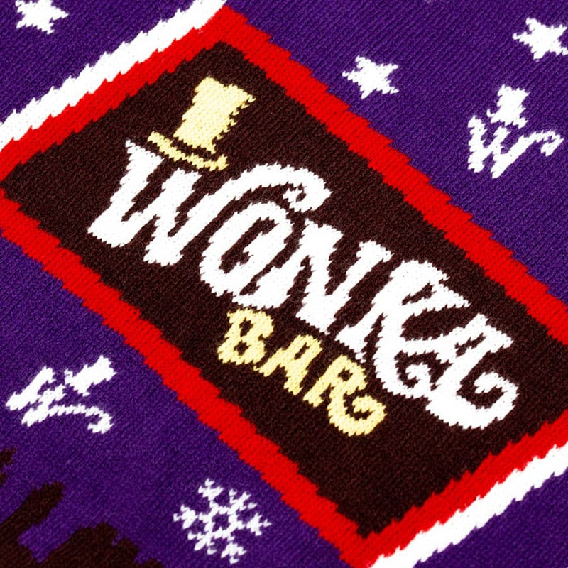 Official Willy Wonka & the Chocolate Factory Christmas Jumper / Ugly Sweater