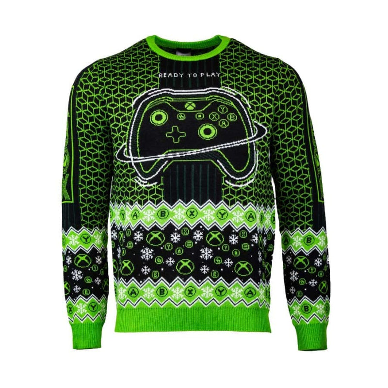 Just Geek Official Xbox Ready to Play Christmas Jumper