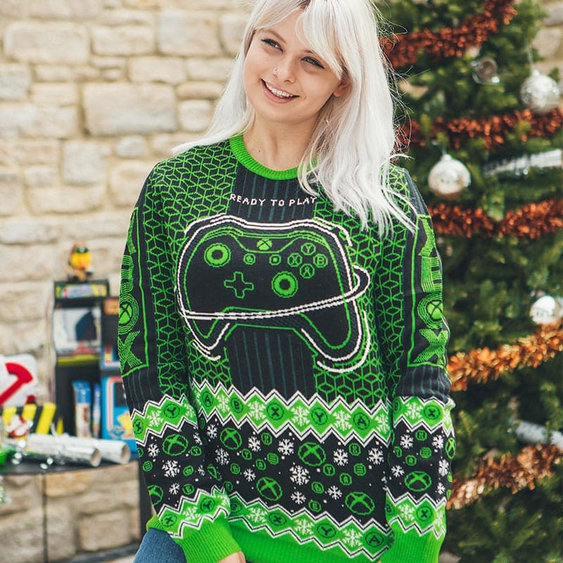 Official Xbox ‘Ready to Play’ Christmas Jumper / Ugly Sweater